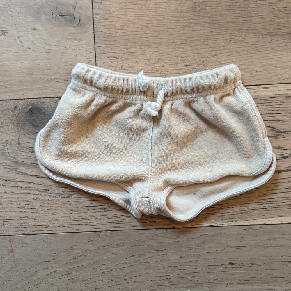 Rylee + Cru Tan Terry Kids Shorts